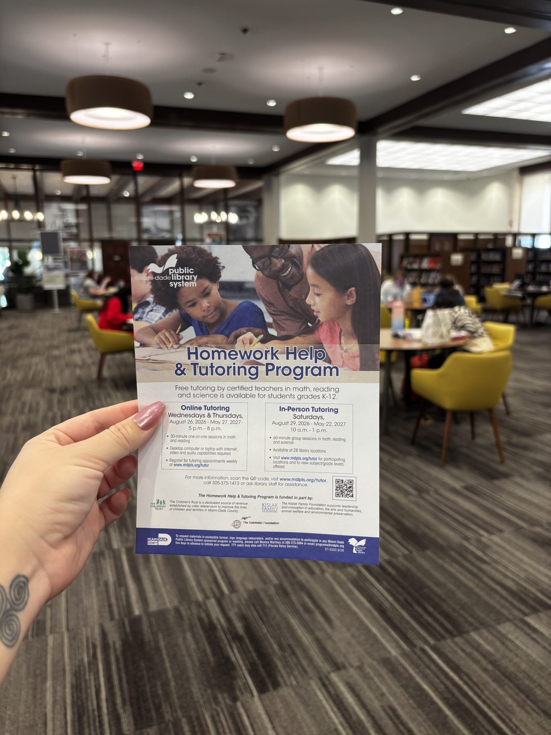 Free Tutoring and Homework Help for Miami Dade Students